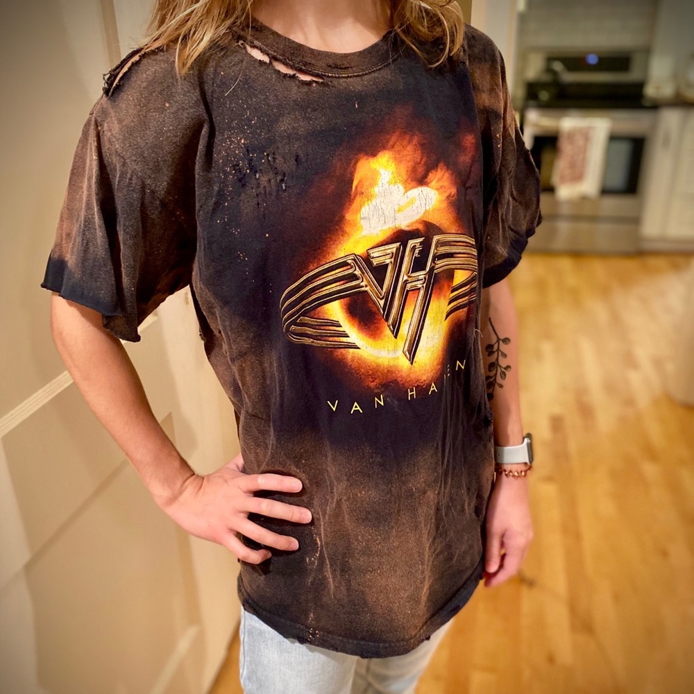 Van Halen Hand Distressed Tee